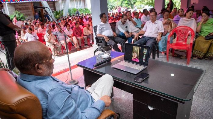 Manipur CM N Biren Singh praises membership drive for BJP in state