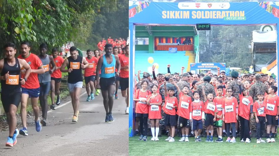 'Sikkim Soldierathon' marathon held in Gangtok, aiming stronger ties between Army, community 'Sikkim Soldierathon' marathon held in Gangtok, aiming stronger ties between Army, community