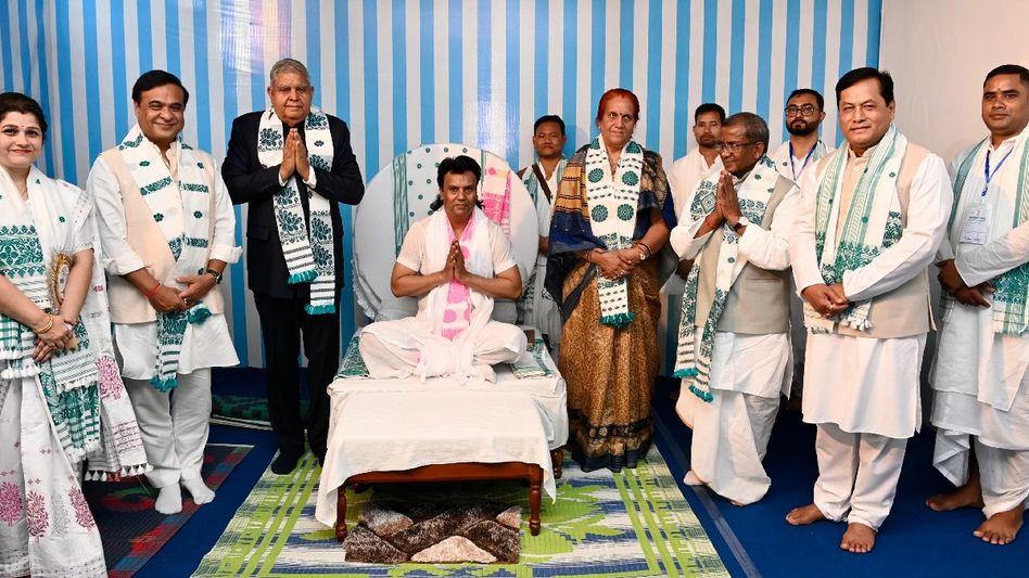 Vice President Dhankhar highlights northeast’s key role in India’s progress at Spiritual Youth Conclave Vice President Dhankhar highlights northeast’s key role in India’s progress at Spiritual Youth Conclave