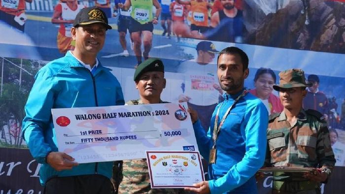 Arunachal: Indian Army hosts half marathon to honor bravehearts of 1962 Battle of Walong