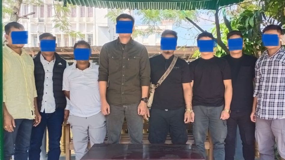 Manipur: 8 UNLF (P) cadres arrested with arms, ammunition in Thoubal Manipur: 8 UNLF (P) cadres arrested with arms, ammunition in Thoubal