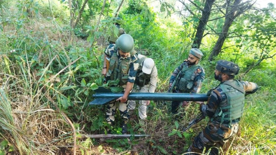 Manipur: Security forces seize four rockets in Churachandpur Manipur: Security forces seize four rockets in Churachandpur