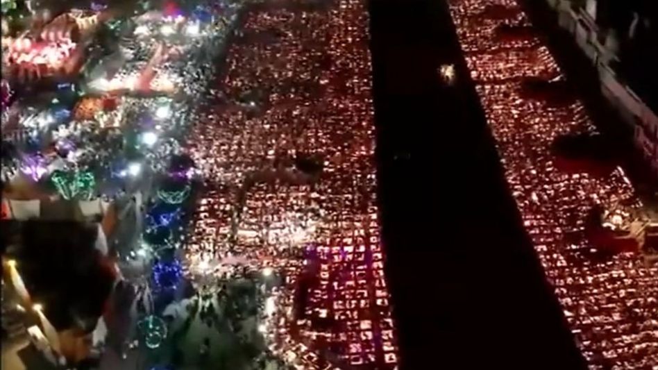 Ayodhya sets Guinness World Record with 2.5 million diyas lit Ayodhya sets Guinness World Record with 2.5 million diyas lit