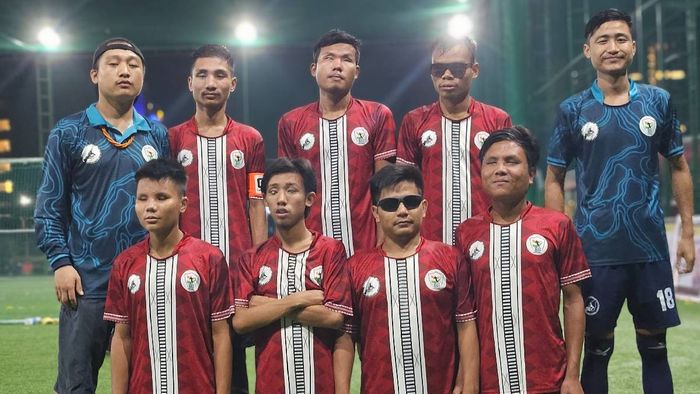 Nagaland Men's Blind Football Team shines at National Championship, calls for enhanced support