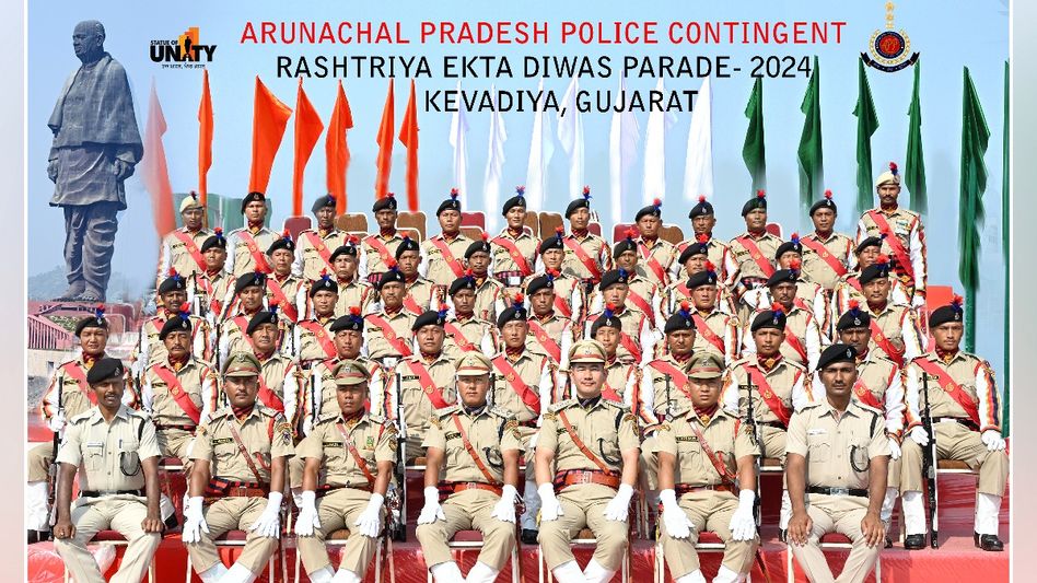 Arunachal Police contingent earns accolades for exemplary performance at National Unity Parade in Gujarat Arunachal Police contingent earns accolades for exemplary performance at National Unity Parade in Gujarat
