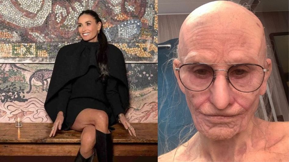 Demi Moore shares eerie Halloween look from horror film ‘The Substance’ Demi Moore shares eerie Halloween look from horror film ‘The Substance’