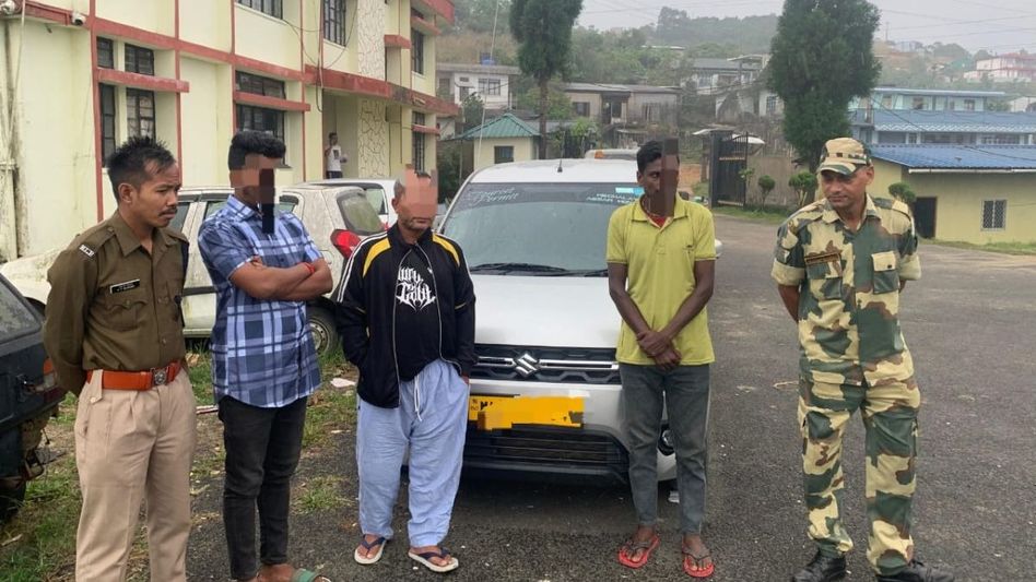 Meghalaya: BSF, police nab two Bangladeshi in cross-border infiltration attempt Meghalaya: BSF, police nab two Bangladeshi in cross-border infiltration attempt