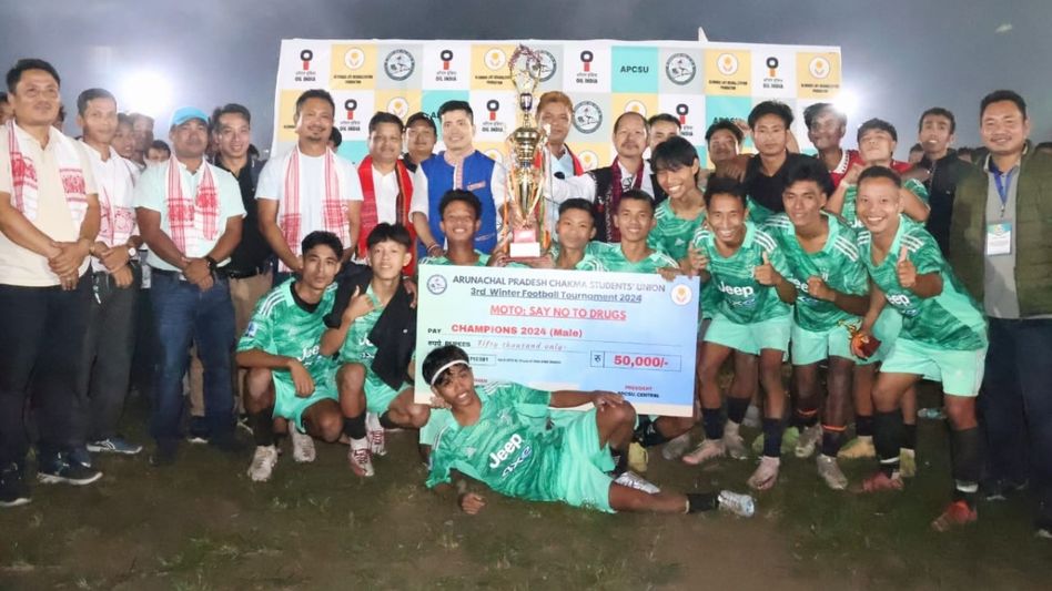 Arunachal Chakma students' union's football tournament concludes with participation of 23 teams Arunachal Chakma students' union's football tournament concludes with participation of 23 teams