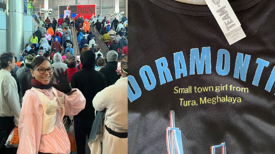 Meghalaya girl wins big, represents Tura at New York City Marathon with 'small town girl' tag Meghalaya girl wins big, represents Tura at New York City Marathon with 'small town girl' tag
