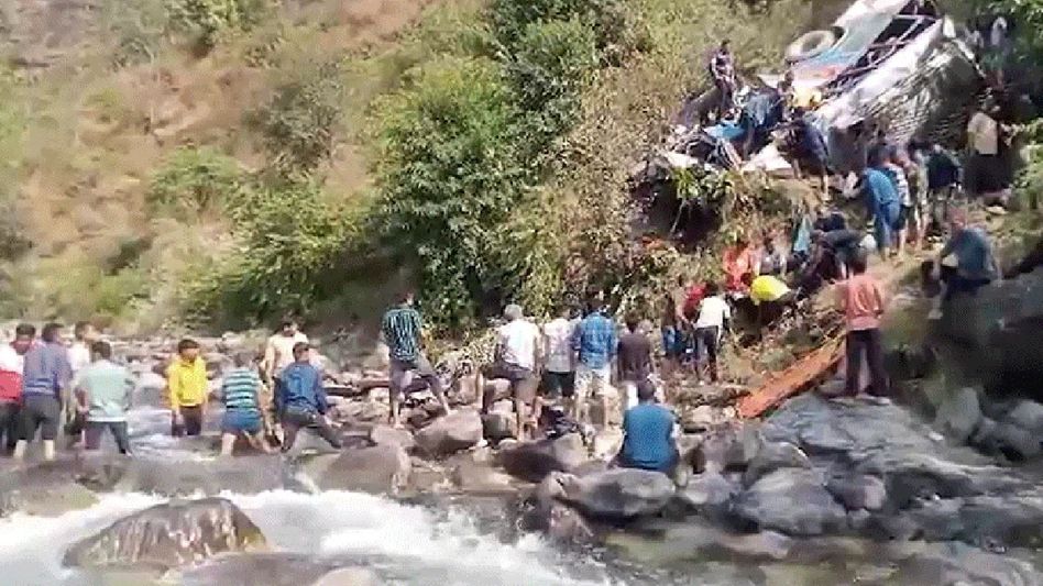 Almora bus accident: Death toll rises to 28, many feared trapped Almora bus accident: Death toll rises to 28, many feared trapped