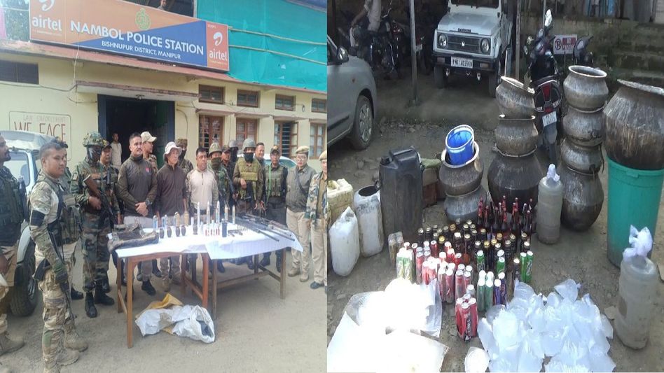 Manipur: Huge cache of weapons seized, security forces intensify operations in vulnerable areas Manipur: Huge cache of weapons seized, security forces intensify operations in vulnerable areas