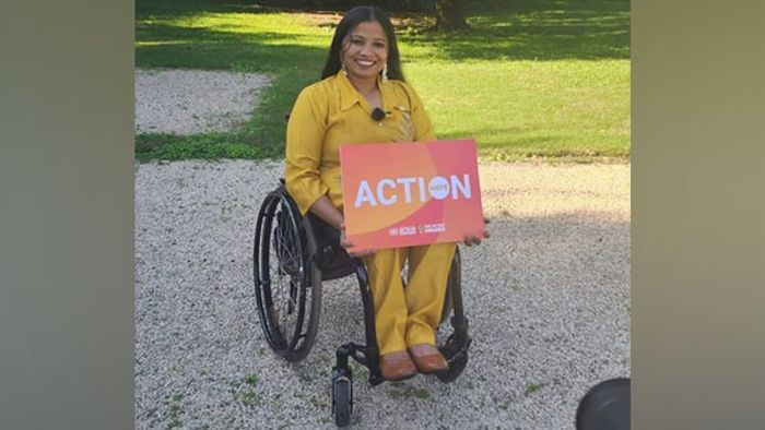 Indian para-athlete Suvarna Raj wins 2024 United Nations SDG Action Award