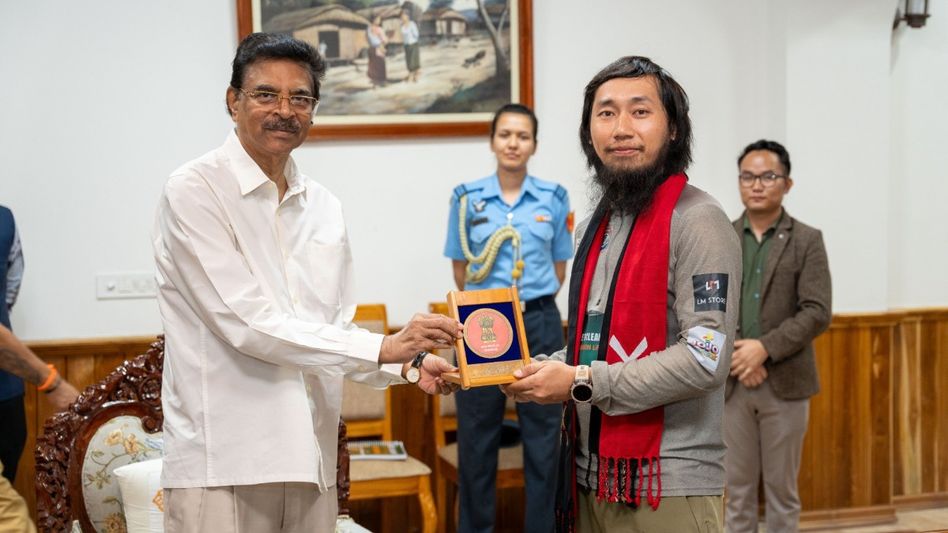 Mizoram cyclist completes 17,043 km tour across India, spreads awareness on clean air Mizoram cyclist completes 17,043 km tour across India, spreads awareness on clean air
