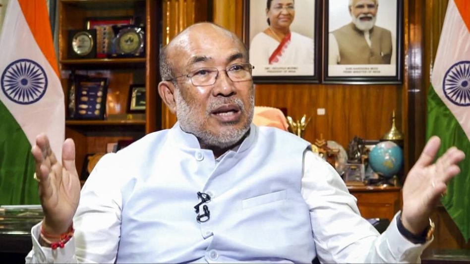 Manipur CM: No compromise on NRC, drug war policies Manipur CM: No compromise on NRC, drug war policies