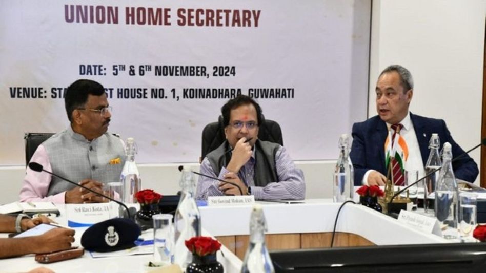 Union Home Secretary evaluates Assam, Meghalaya, Arunachal border disputes Union Home Secretary evaluates Assam, Meghalaya, Arunachal border disputes