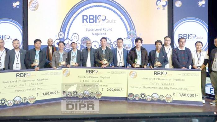RBI celebrates 90 years with RBI90 Quiz; C-Edge College wins Nagaland round