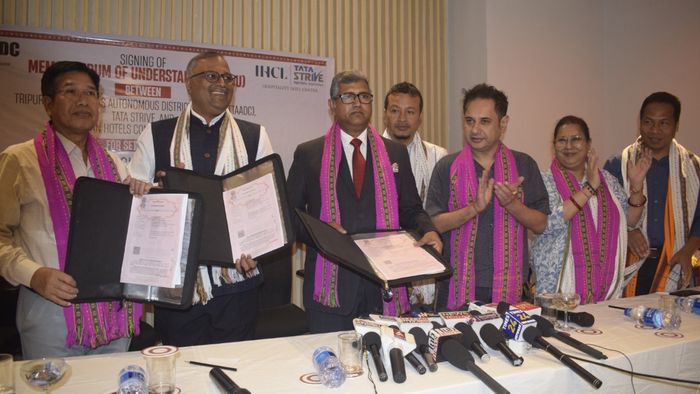 Tripura: TTAADC partners with Taj Hotel Group to establish premier hospitality skill centre