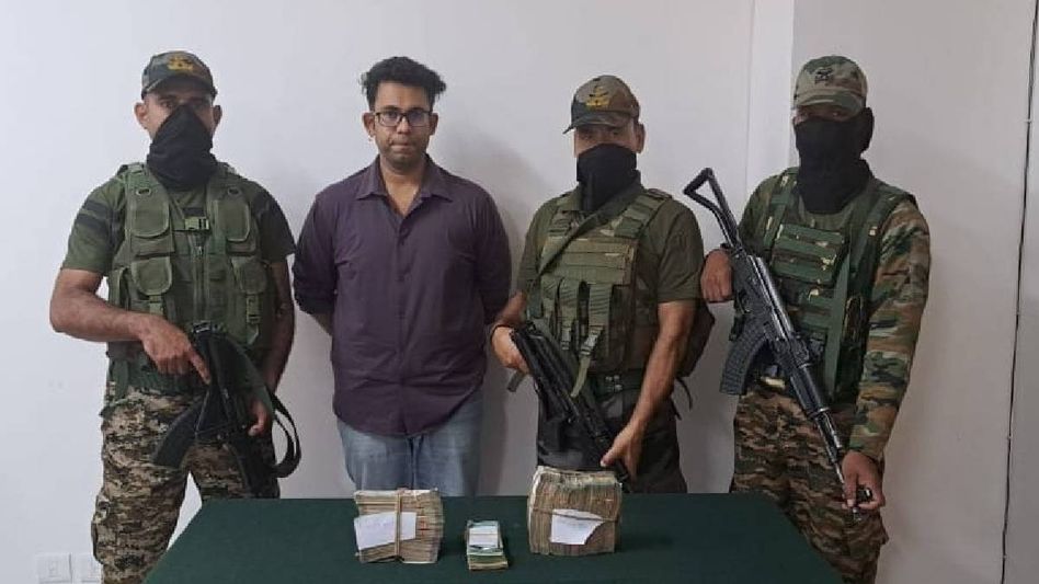 Assam Rifles seizes illegal currency from Tripura village near Bangladesh border Assam Rifles seizes illegal currency from Tripura village near Bangladesh border
