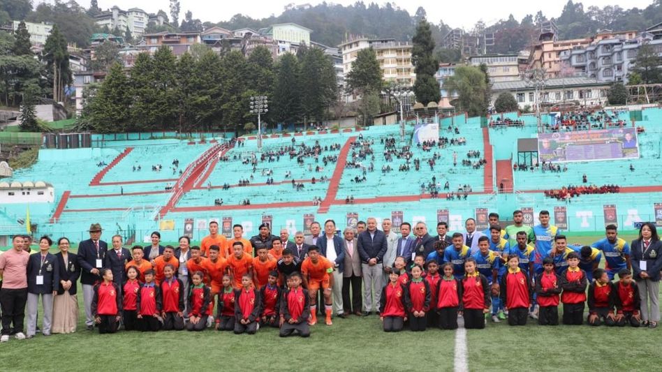 Sikkim Police dominates in opening match of 40th Governor’s Gold Cup Football tournament Sikkim Police dominates in opening match of 40th Governor’s Gold Cup Football tournament