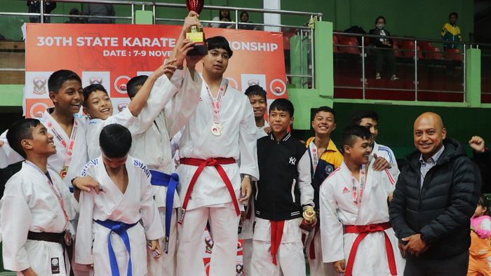 Meghalaya: East Khasi Hills crowned overall champions at 30th State Karate Championship