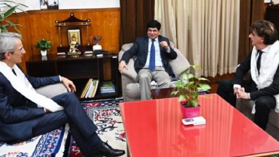 French ambassador meets Sikkim Chief Secretary, seeks deeper collaboration with state French ambassador meets Sikkim Chief Secretary, seeks deeper collaboration with state