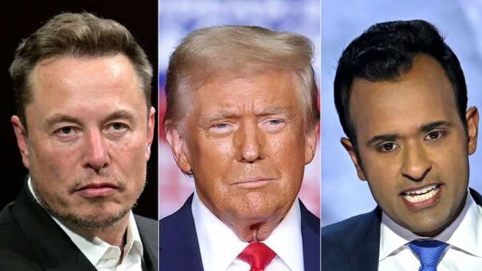 Trump announces Elon Musk and Vivek Ramaswamy to lead new Department of Government Efficiency Trump announces Elon Musk and Vivek Ramaswamy to lead new Department of Government Efficiency