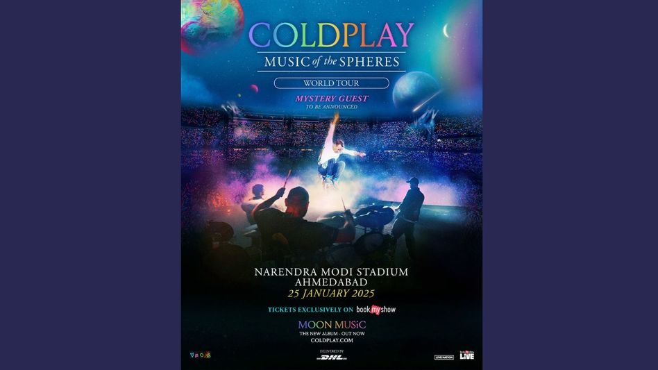 Coldplay adds fourth India show in Ahmedabad Coldplay adds fourth India show in Ahmedabad