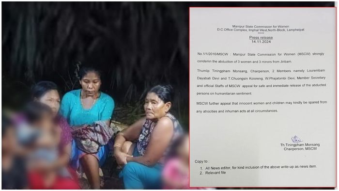 Manipur Women's and Child Rights Commissions demand immediate release of six abducted civilians
