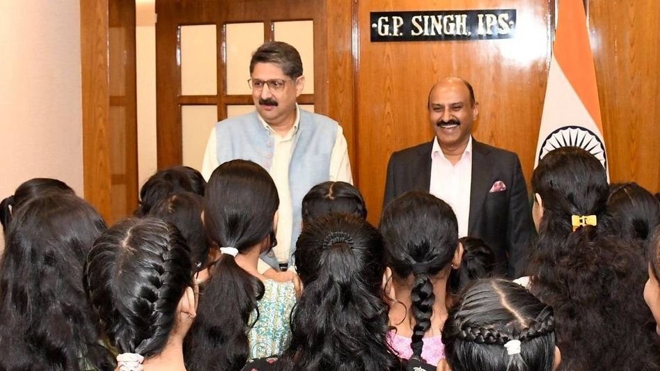 Assam DGP GP Singh engages with child sexual abuse victims on Children's Day Assam DGP GP Singh engages with child sexual abuse victims on Children's Day