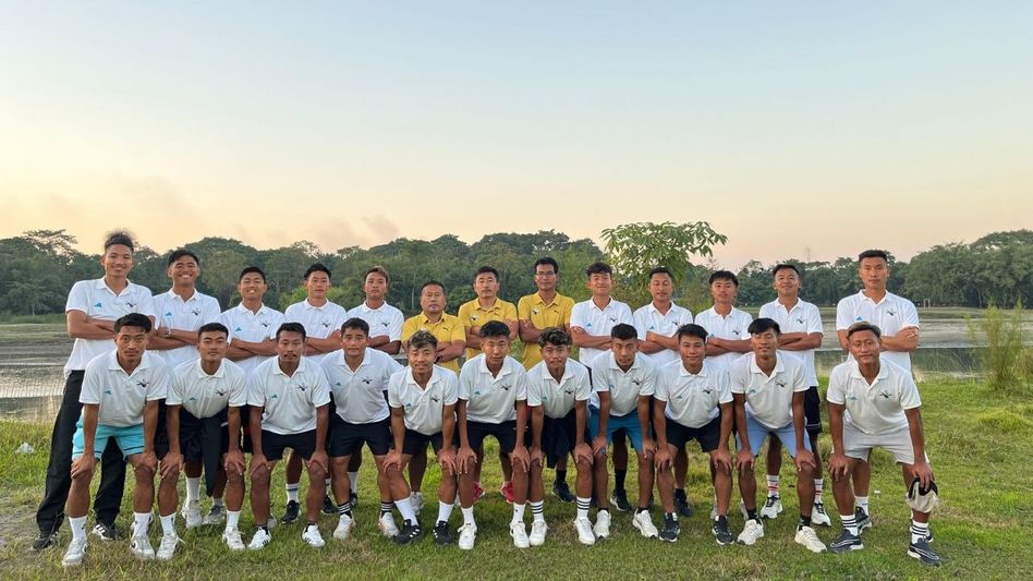 Assam: Nagaland football team arrives in Nalbari for Santosh Trophy 2024 Assam: Nagaland football team arrives in Nalbari for Santosh Trophy 2024