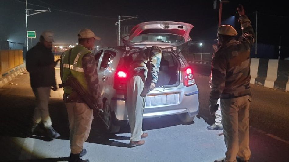 Manipur security forces conduct search operations, ensure vehicular movement along NH37, NH2 Manipur security forces conduct search operations, ensure vehicular movement along NH37, NH2