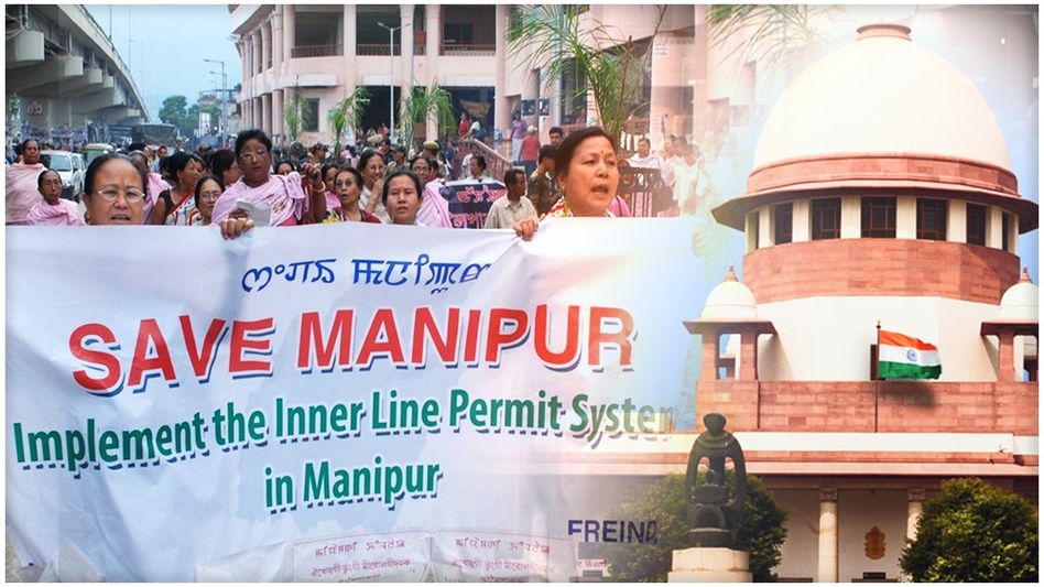 Supreme Court grants Manipur eight weeks to respond to plea challenging ILP in state Supreme Court grants Manipur eight weeks to respond to plea challenging ILP in state