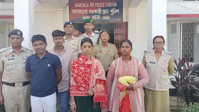 Tripura GRP busts drug racket, arrests four at Agartala station
