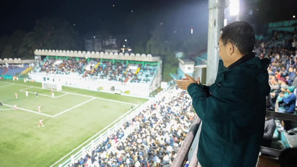 Sikkim CM hails sportsmanship at Governor’s Gold Cup as Chennaiyin FC clinches victory Sikkim CM hails sportsmanship at Governor’s Gold Cup as Chennaiyin FC clinches victory