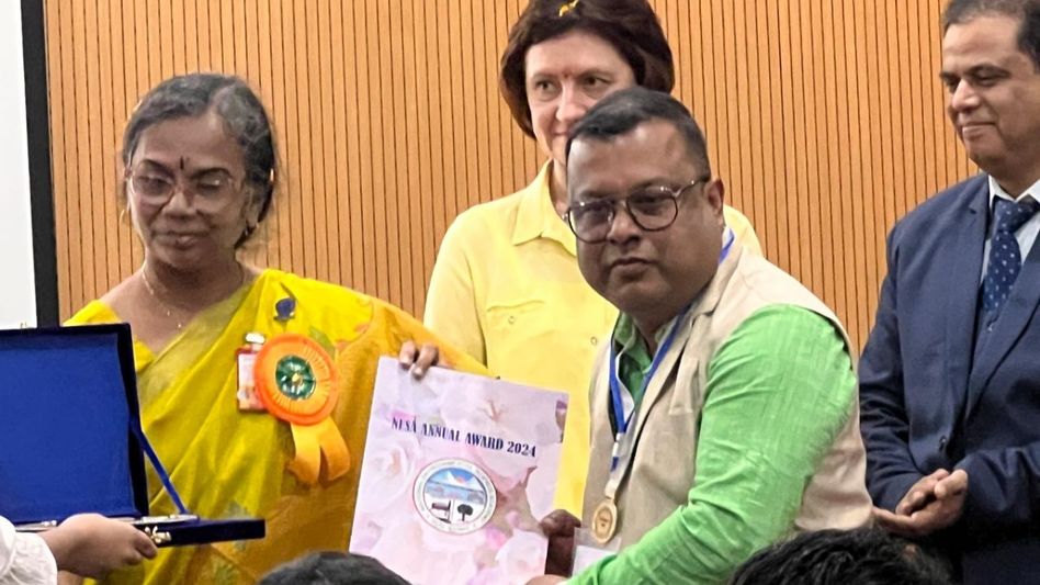 Assam scientist Dr Prasenjit Saikia honoured with NESA Fellowship of the Year Award 2024 Assam scientist Dr Prasenjit Saikia honoured with NESA Fellowship of the Year Award 2024