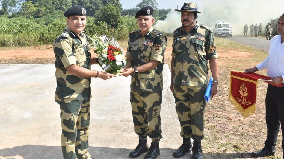 Tripura: BSF ADG reviews operational preparedness, highlights emerging threats Tripura: BSF ADG reviews operational preparedness, highlights emerging threats