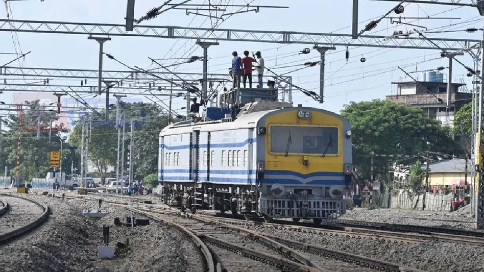 NF Railway powers ahead, over 66 per cent of network electrified, targets greener future NF Railway powers ahead, over 66 per cent of network electrified, targets greener future