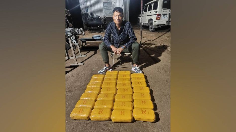 Mizoram: Meth worth over 380 lakhs seized, one Myanmar national arrested Mizoram: Meth worth over 380 lakhs seized, one Myanmar national arrested