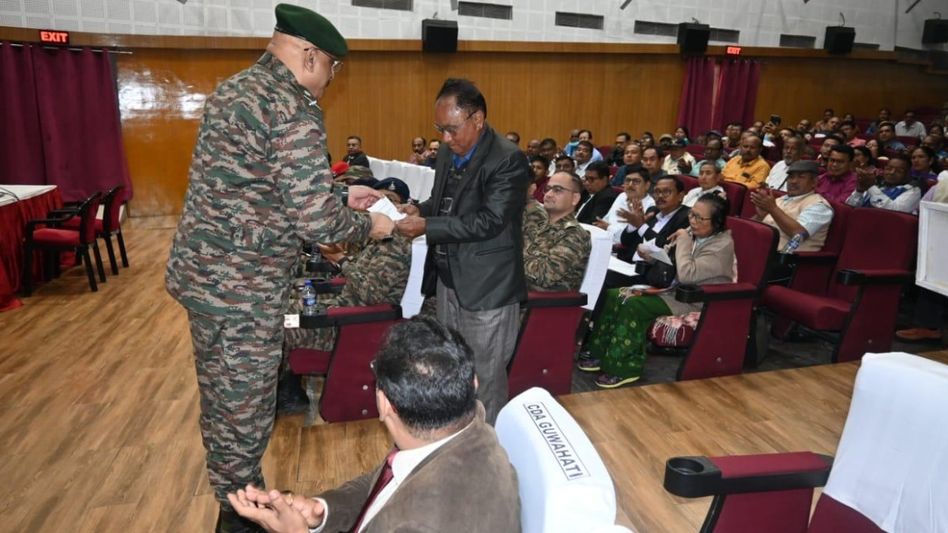 Assam: Programme held at Narangi Military Station to address pension grievances of defence personnel Assam: Programme held at Narangi Military Station to address pension grievances of defence personnel