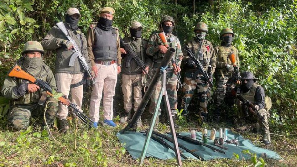 Security forces seize arms and ammunition in extensive operations across vulnerable areas Security forces seize arms and ammunition in extensive operations across vulnerable areas