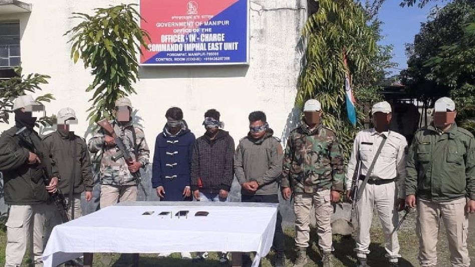Manipur police arrest 3 active members of proscribed group KCP on charges of extortion, possession of illegal arms Manipur police arrest 3 active members of proscribed group KCP on charges of extortion, possession of illegal arms