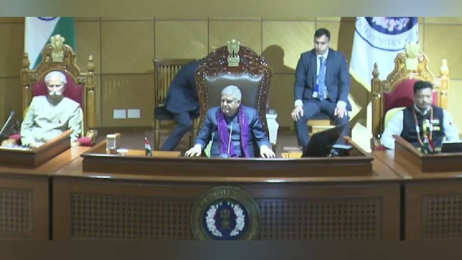 Arunachal Governor, VP Dhankhar address special Assembly session in Itanagar Arunachal Governor, VP Dhankhar address special Assembly session in Itanagar