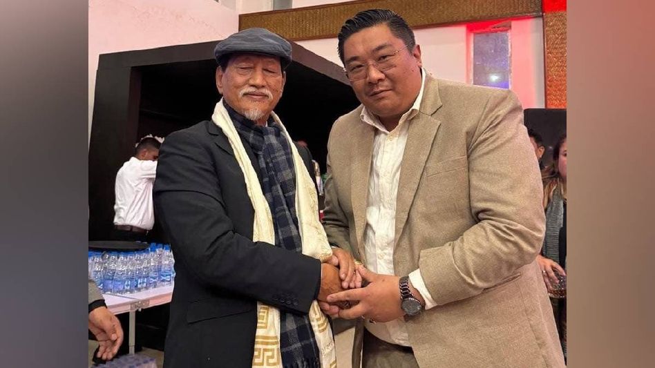 Sikkim's SIMFED Chairman meets Nagaland CM at Hornbill Fest, showcasing state's diverse products Sikkim's SIMFED Chairman meets Nagaland CM at Hornbill Fest, showcasing state's diverse products