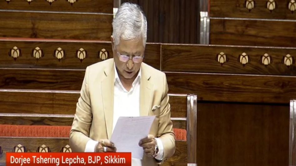 Sikkim: Rajya Sabha MP advocates for green bonus and special financial package Sikkim: Rajya Sabha MP advocates for green bonus and special financial package