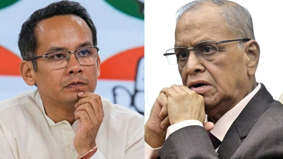Gaurav Gogoi challenges Narayana Murthy’s stance on work-life balance, highlights gender inequities Gaurav Gogoi challenges Narayana Murthy’s stance on work-life balance, highlights gender inequities