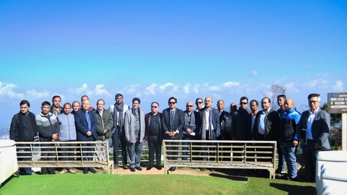 Meghalaya CM unveils foundation stone for Shillong ropeway project to boost tourism