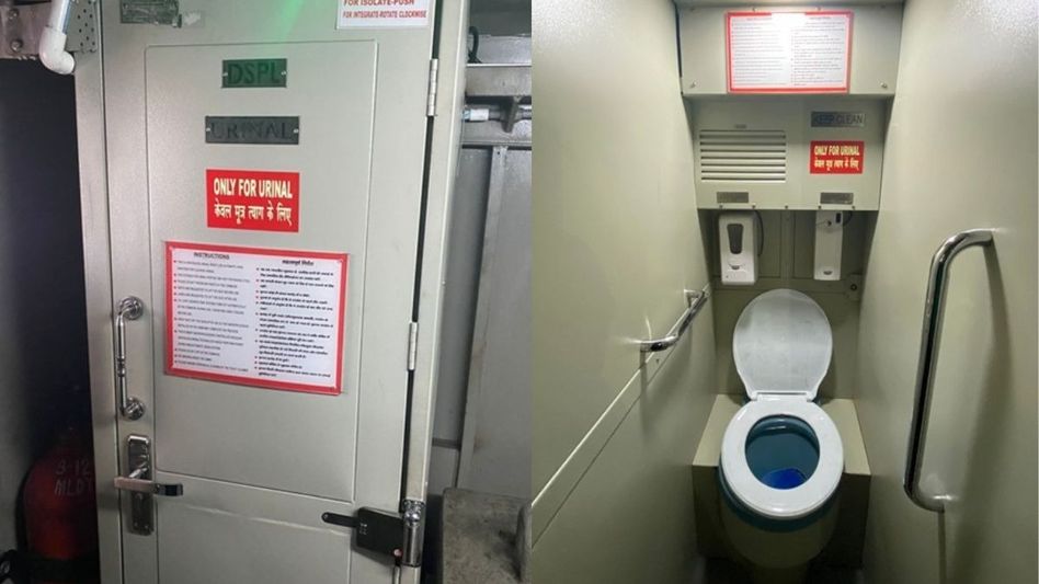 NF Railway introduces waterless urinals in locomotives to enhance loco pilots' working conditions NF Railway introduces waterless urinals in locomotives to enhance loco pilots' working conditions