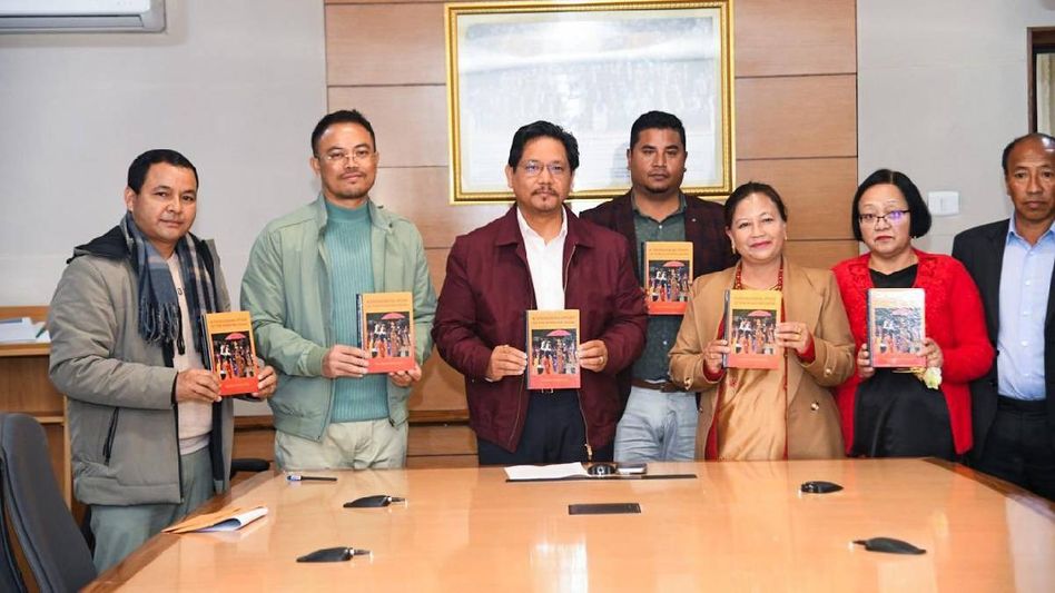 Meghalaya CM releases book documenting traditional Khasi belief Meghalaya CM releases book documenting traditional Khasi belief