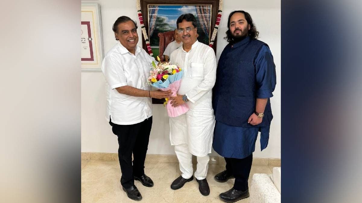 Tripura CM Saha explores investment opportunities with Mukesh Ambani in Mumbai Tripura CM Saha explores investment opportunities with Mukesh Ambani in Mumbai