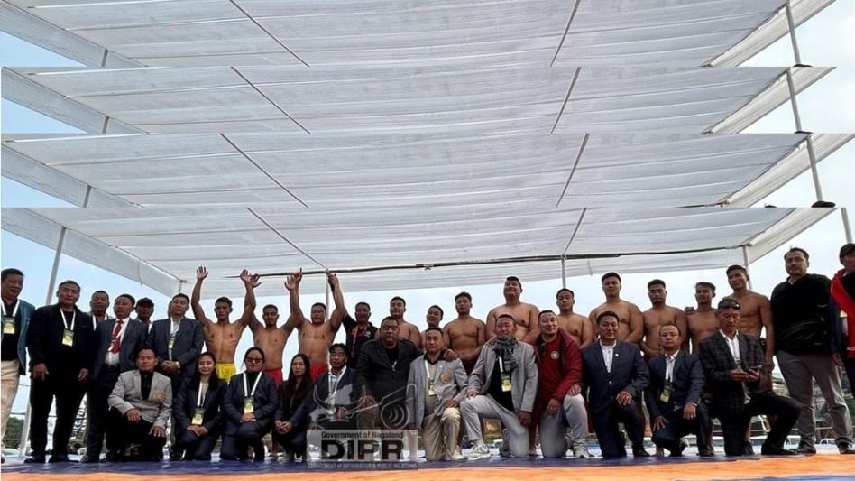 Hornbill International Naga Wrestling: Venuzo Dawhuo wins, women's exhibition match debuts Hornbill International Naga Wrestling: Venuzo Dawhuo wins, women's exhibition match debuts